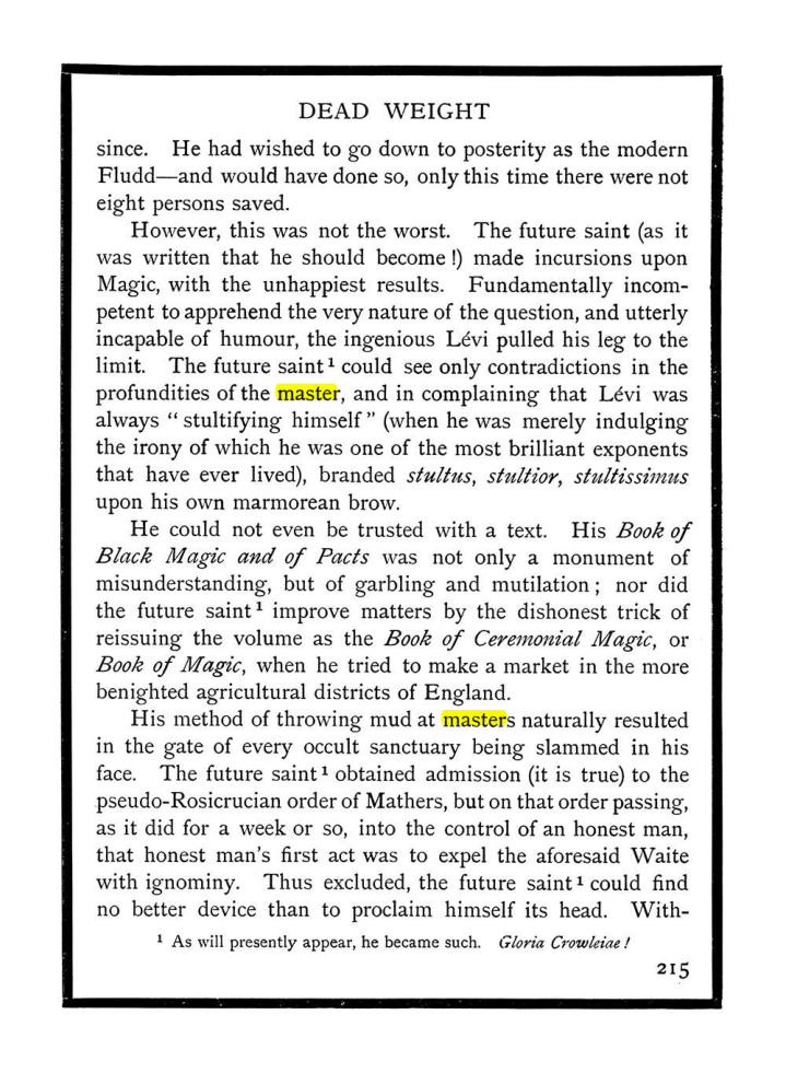 Original scan of The Equinox (Volume I, Number X), PDF page 253