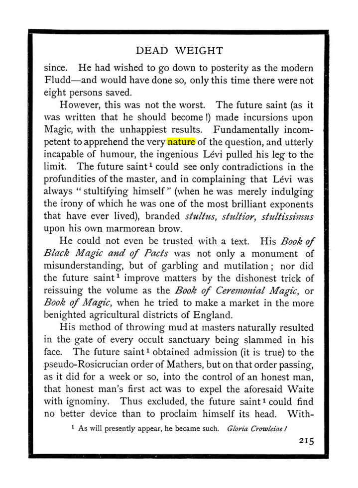 Original scan of The Equinox (Volume I, Number X), PDF page 253