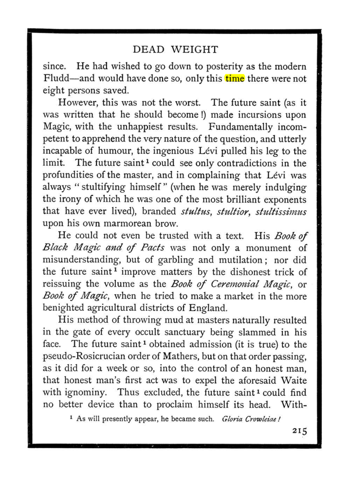 Original scan of The Equinox (Volume I, Number X), PDF page 253