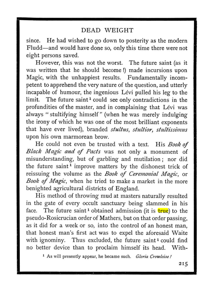 Original scan of The Equinox (Volume I, Number X), PDF page 253