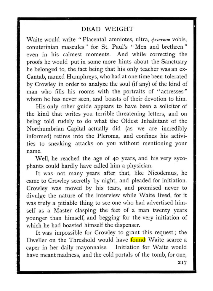 Original scan of The Equinox (Volume I, Number X), PDF page 255