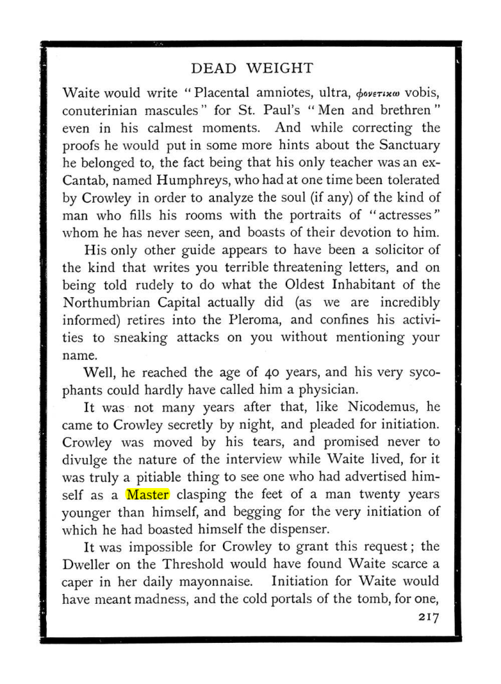 Original scan of The Equinox (Volume I, Number X), PDF page 255