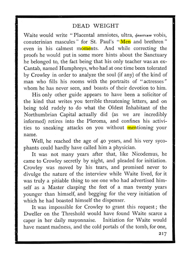 Original scan of The Equinox (Volume I, Number X), PDF page 255