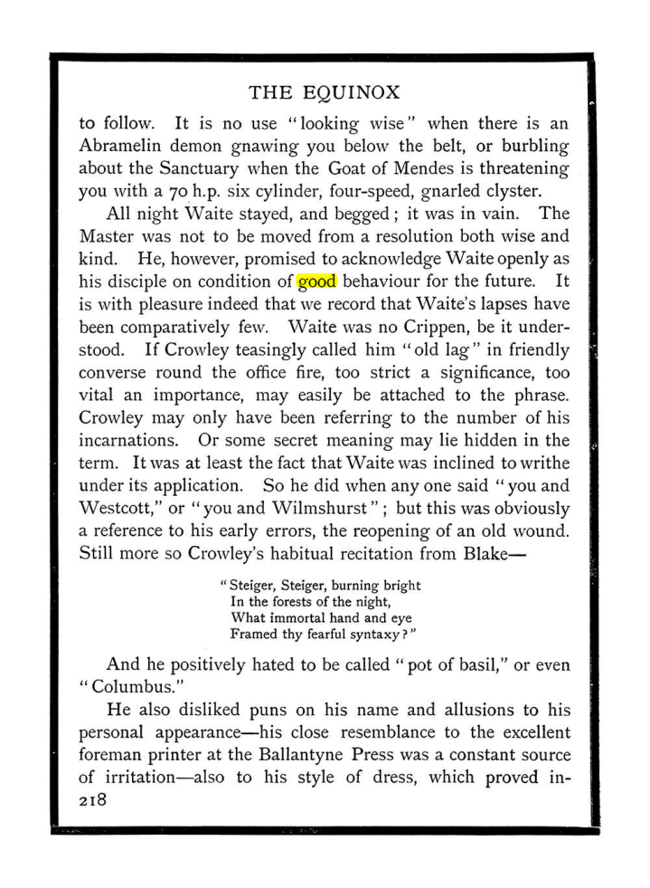 Original scan of The Equinox (Volume I, Number X), PDF page 256