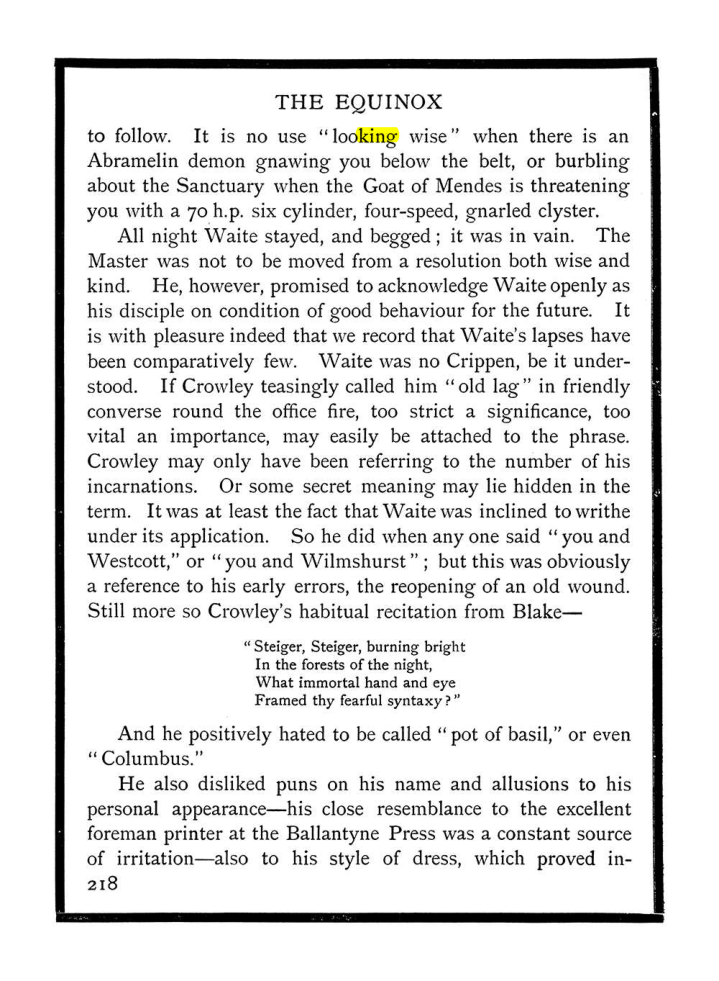 Original scan of The Equinox (Volume I, Number X), PDF page 256