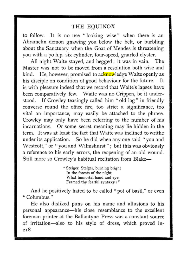 Original scan of The Equinox (Volume I, Number X), PDF page 256