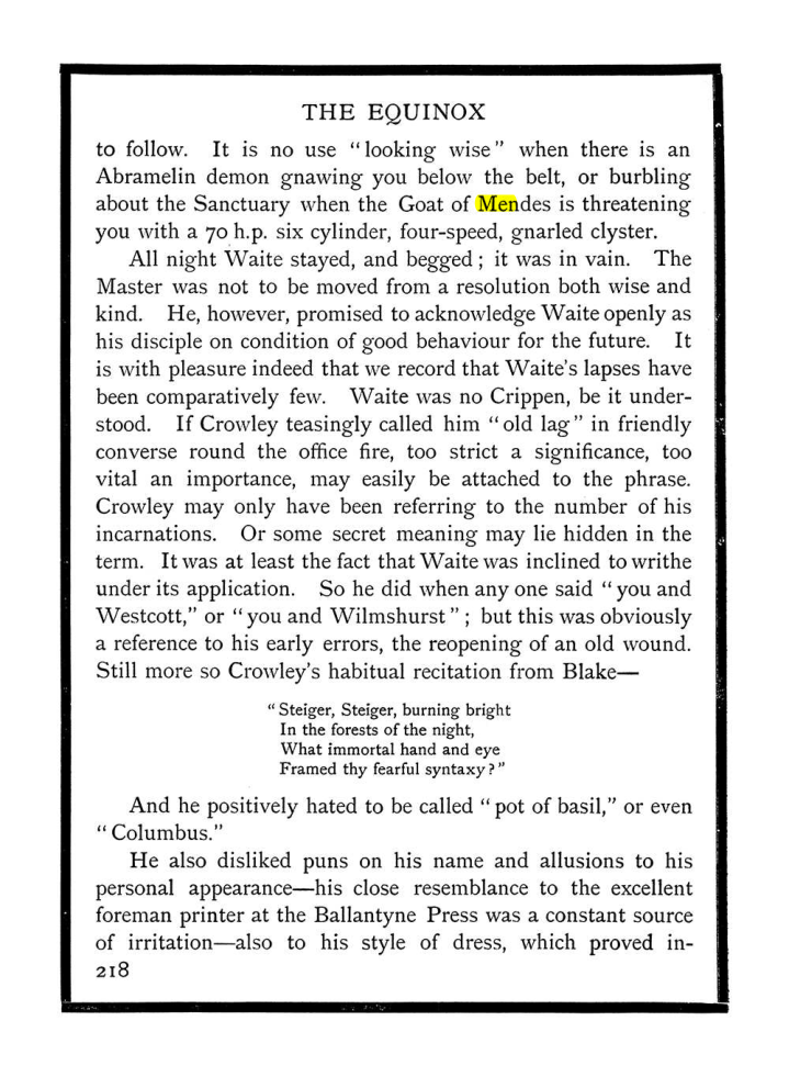 Original scan of The Equinox (Volume I, Number X), PDF page 256