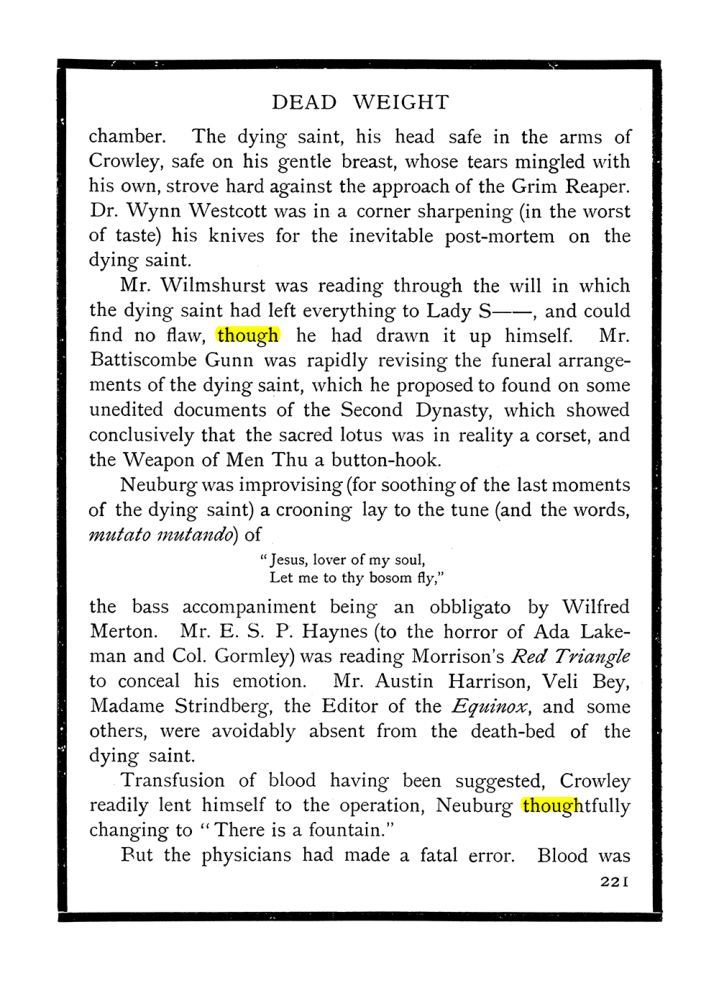 Original scan of The Equinox (Volume I, Number X), PDF page 259
