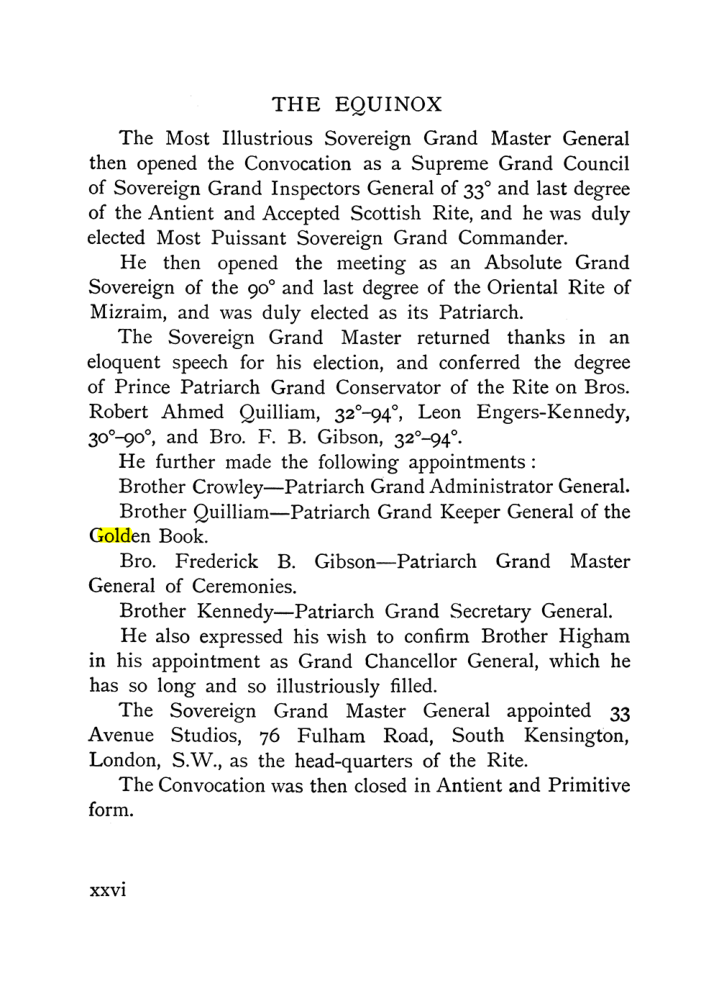 Original scan of The Equinox (Volume I, Number X), PDF page 26