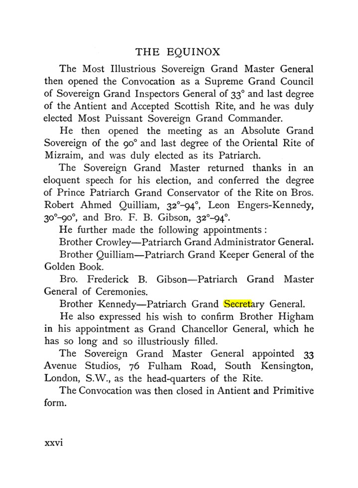 Original scan of The Equinox (Volume I, Number X), PDF page 26