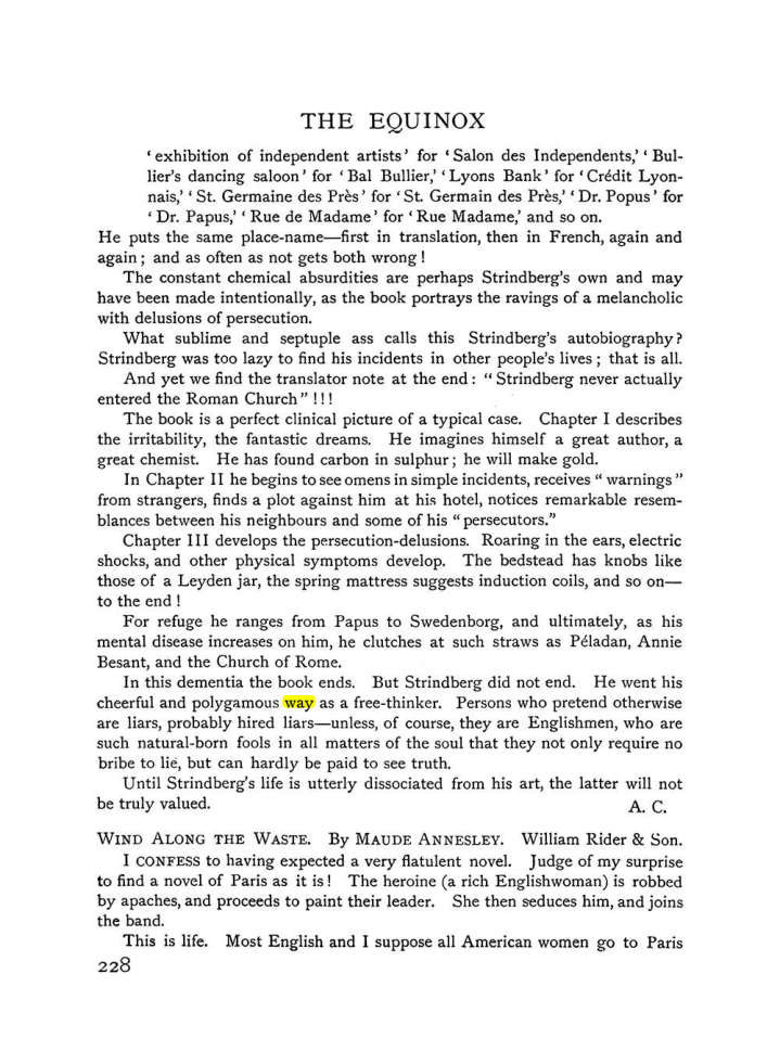 Original scan of The Equinox (Volume I, Number X), PDF page 266
