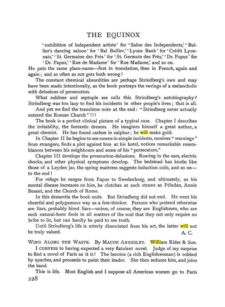Original scan of The Equinox (Volume I, Number X), PDF page 266