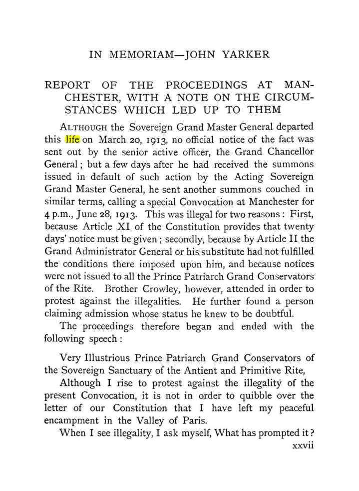 Original scan of The Equinox (Volume I, Number X), PDF page 27