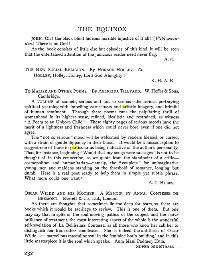 Original scan of The Equinox (Volume I, Number X), PDF page 270