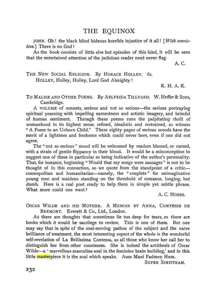 Original scan of The Equinox (Volume I, Number X), PDF page 270