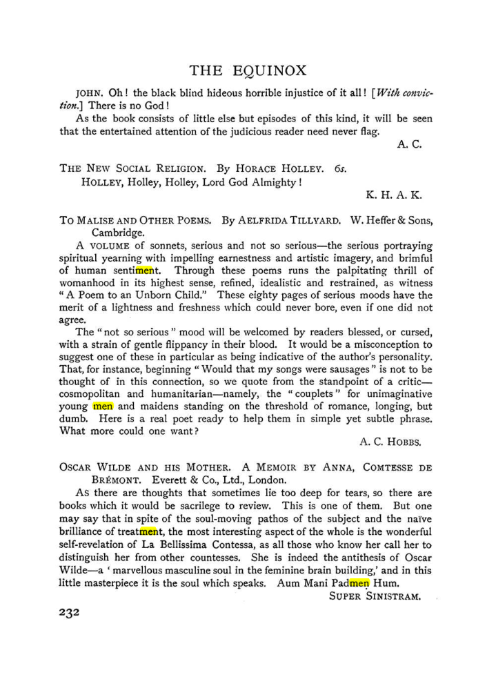 Original scan of The Equinox (Volume I, Number X), PDF page 270