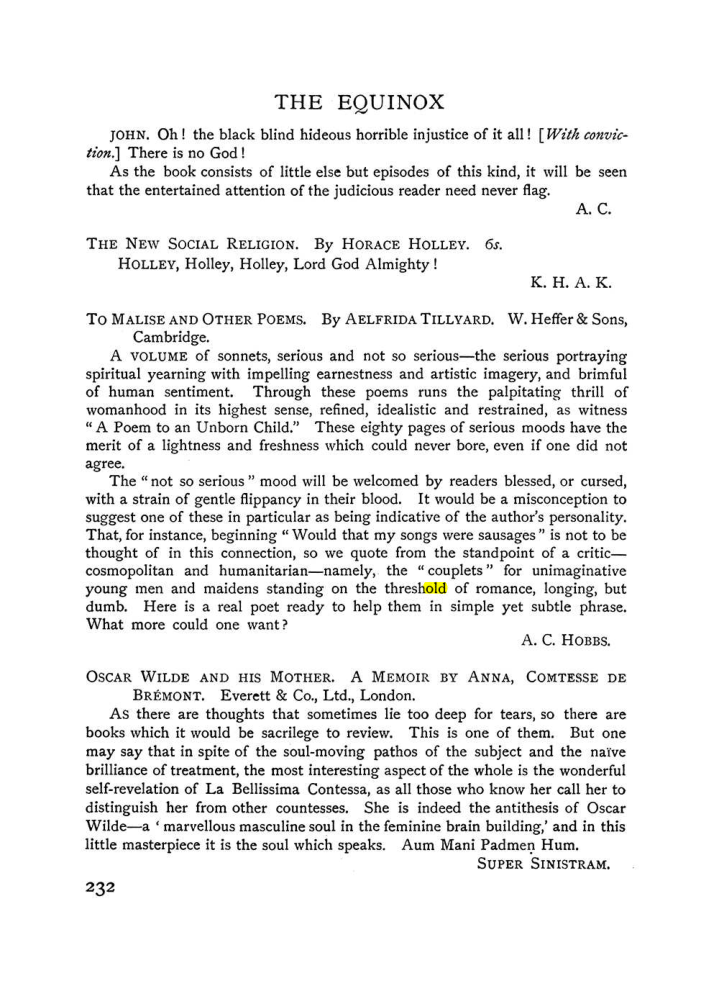Original scan of The Equinox (Volume I, Number X), PDF page 270