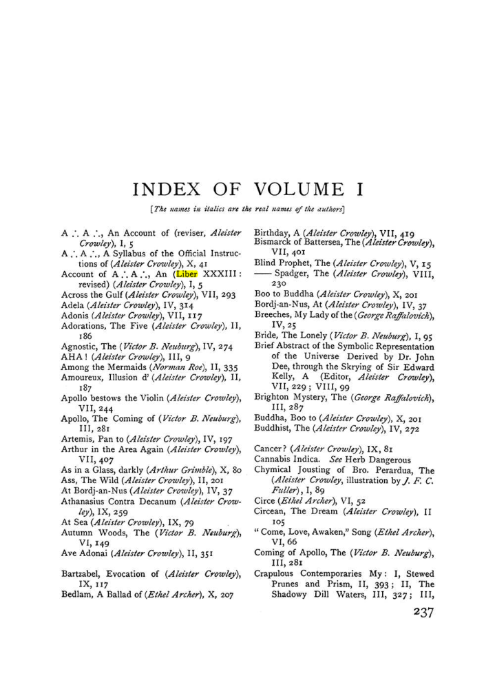 Original scan of The Equinox (Volume I, Number X), PDF page 275