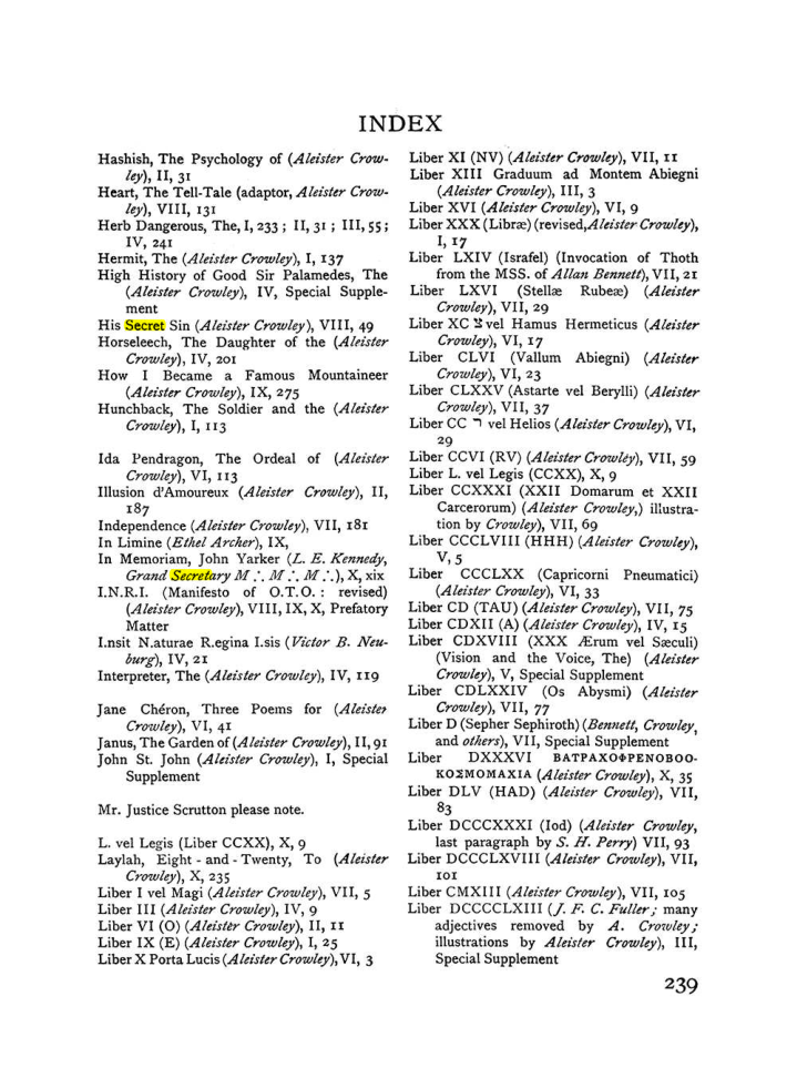 Original scan of The Equinox (Volume I, Number X), PDF page 277