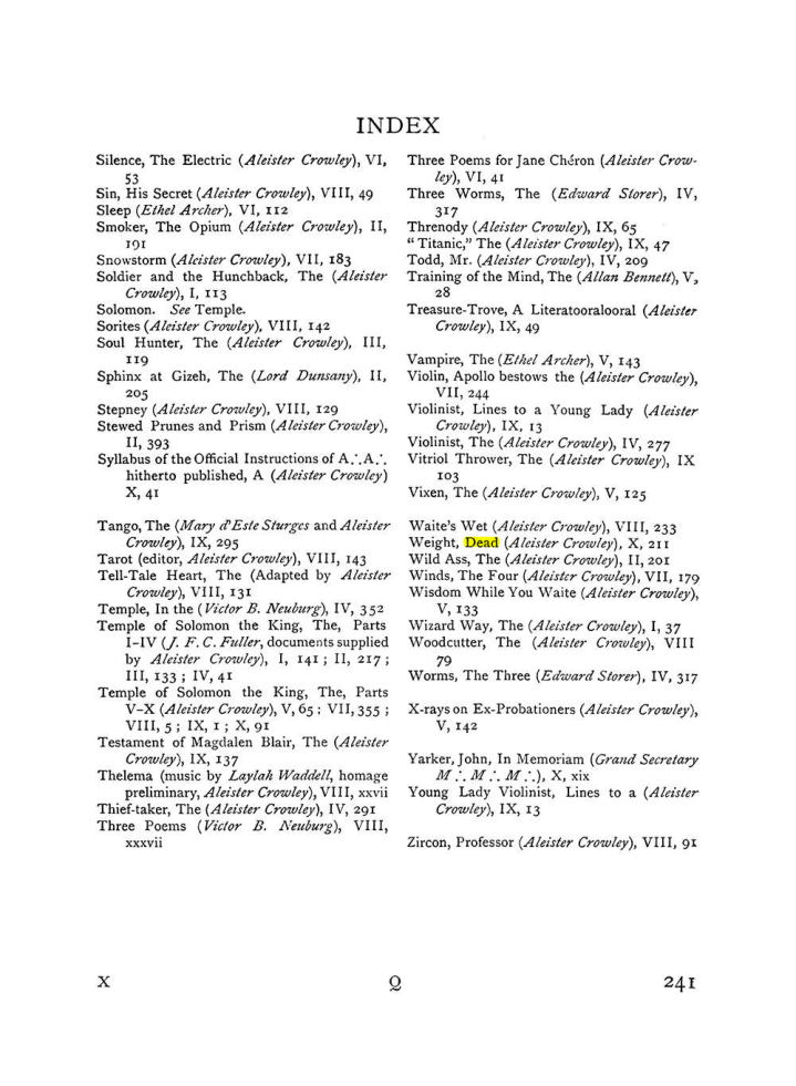 Original scan of The Equinox (Volume I, Number X), PDF page 279