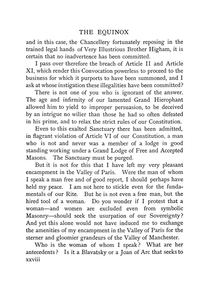 Original scan of The Equinox (Volume I, Number X), PDF page 28