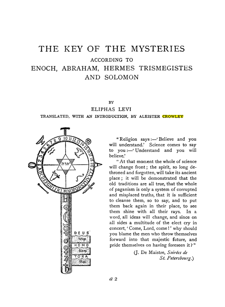 Original scan of The Equinox (Volume I, Number X), PDF page 285