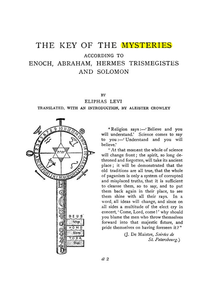 Original scan of The Equinox (Volume I, Number X), PDF page 285