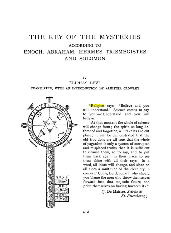 Original scan of The Equinox (Volume I, Number X), PDF page 285
