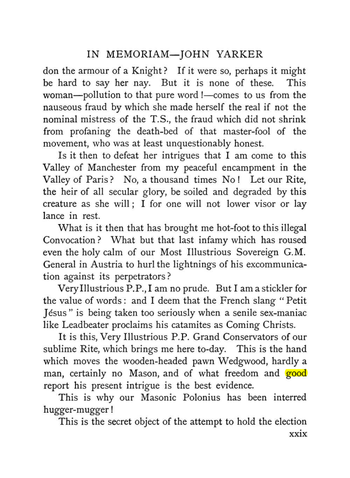 Original scan of The Equinox (Volume I, Number X), PDF page 29