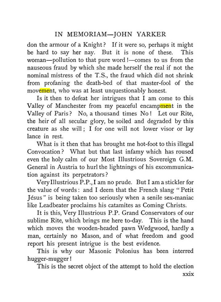 Original scan of The Equinox (Volume I, Number X), PDF page 29