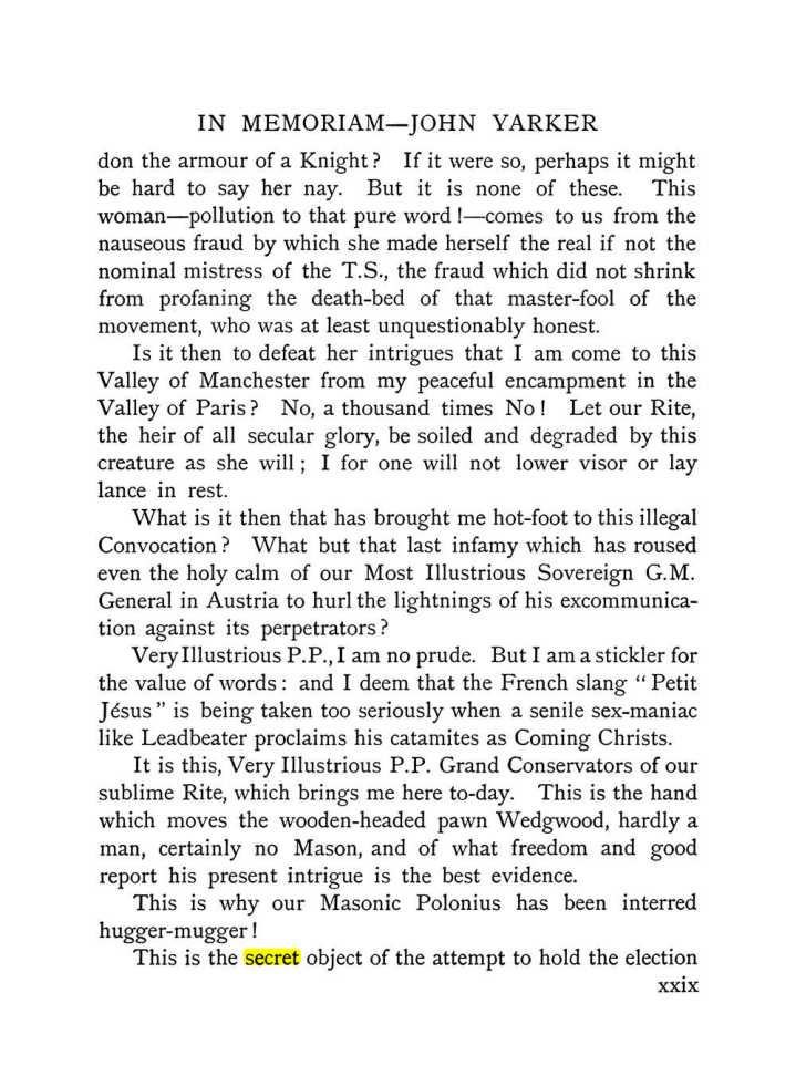 Original scan of The Equinox (Volume I, Number X), PDF page 29