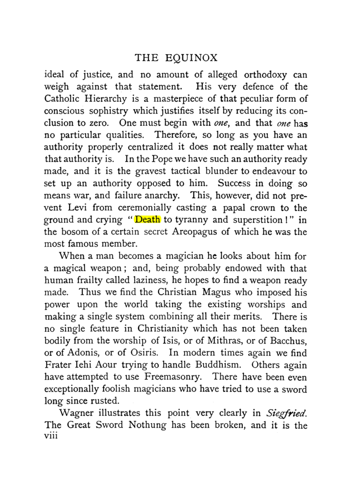 Original scan of The Equinox (Volume I, Number X), PDF page 290