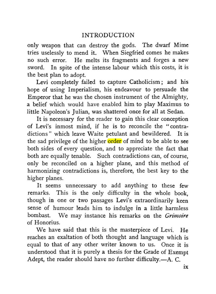 Original scan of The Equinox (Volume I, Number X), PDF page 291