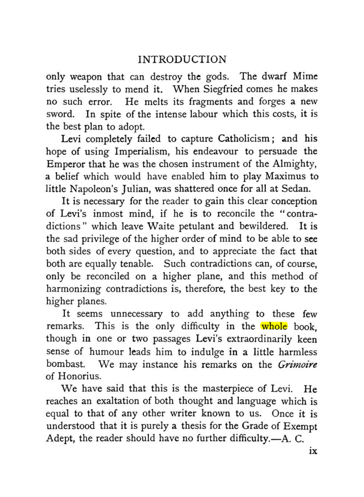 Original scan of The Equinox (Volume I, Number X), PDF page 291