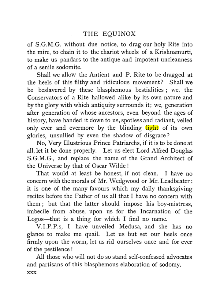 Original scan of The Equinox (Volume I, Number X), PDF page 30