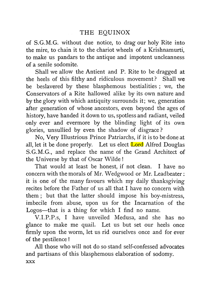 Original scan of The Equinox (Volume I, Number X), PDF page 30