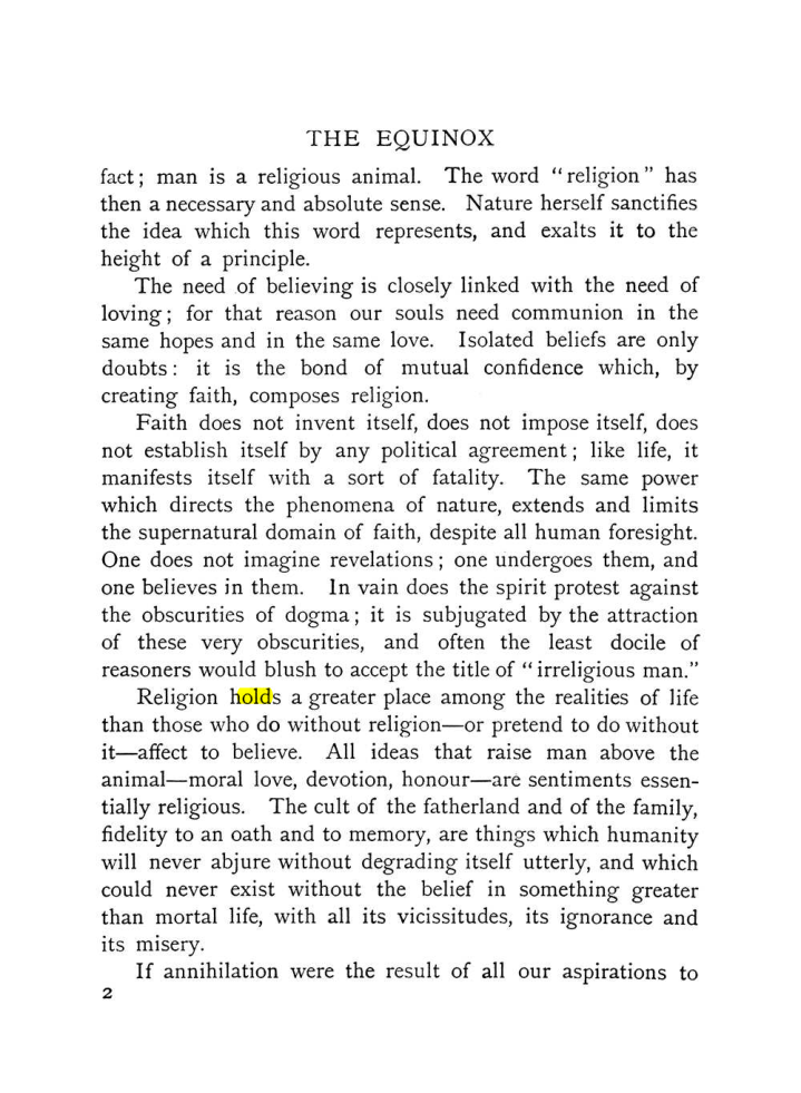Original scan of The Equinox (Volume I, Number X), PDF page 300
