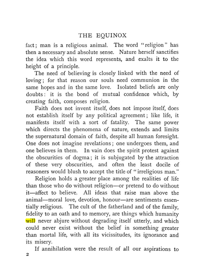 Original scan of The Equinox (Volume I, Number X), PDF page 300