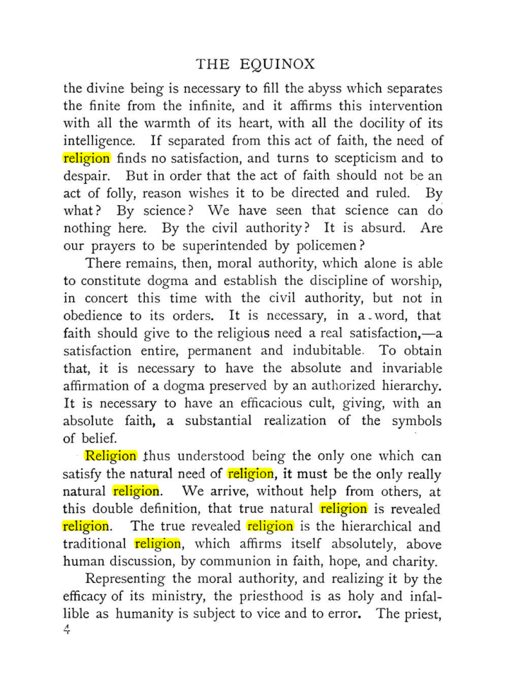 Original scan of The Equinox (Volume I, Number X), PDF page 302