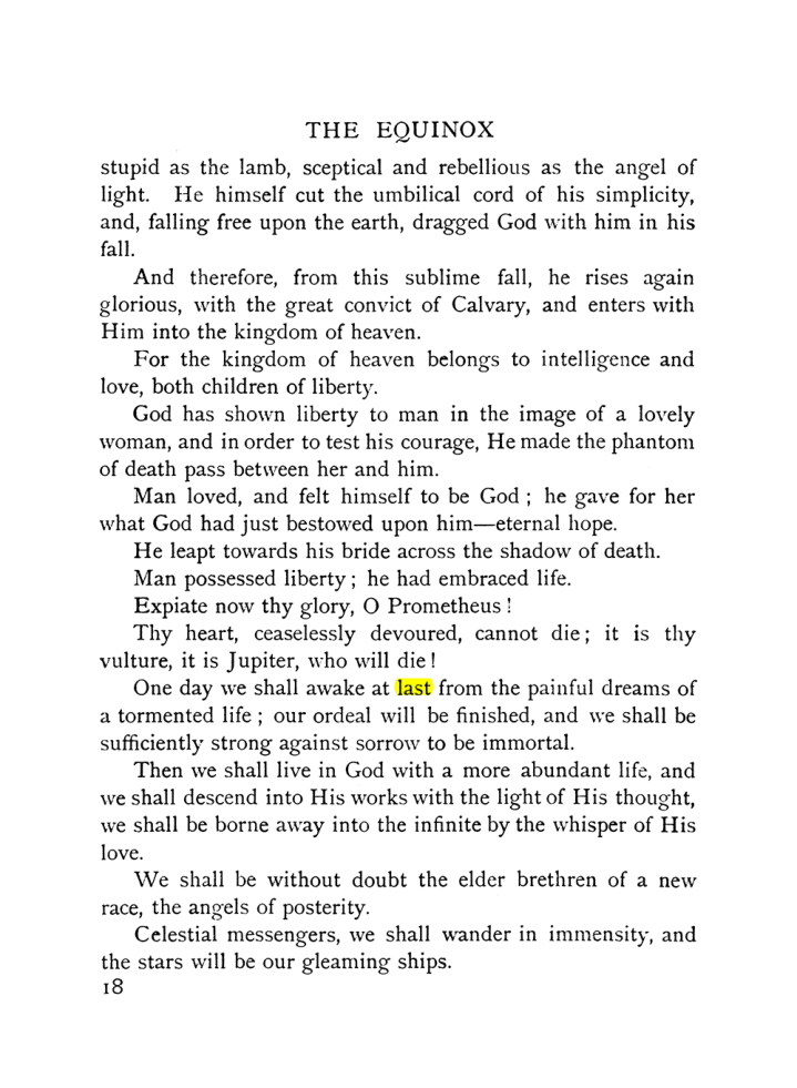 Original scan of The Equinox (Volume I, Number X), PDF page 316