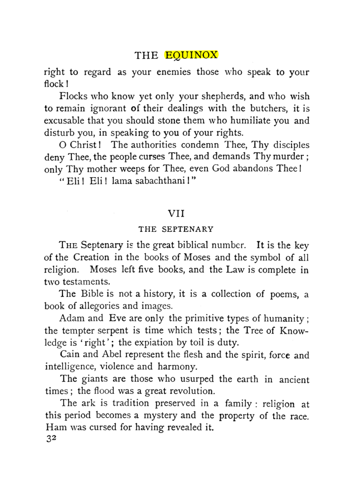 Original scan of The Equinox (Volume I, Number X), PDF page 330