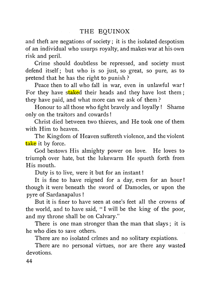 Original scan of The Equinox (Volume I, Number X), PDF page 342