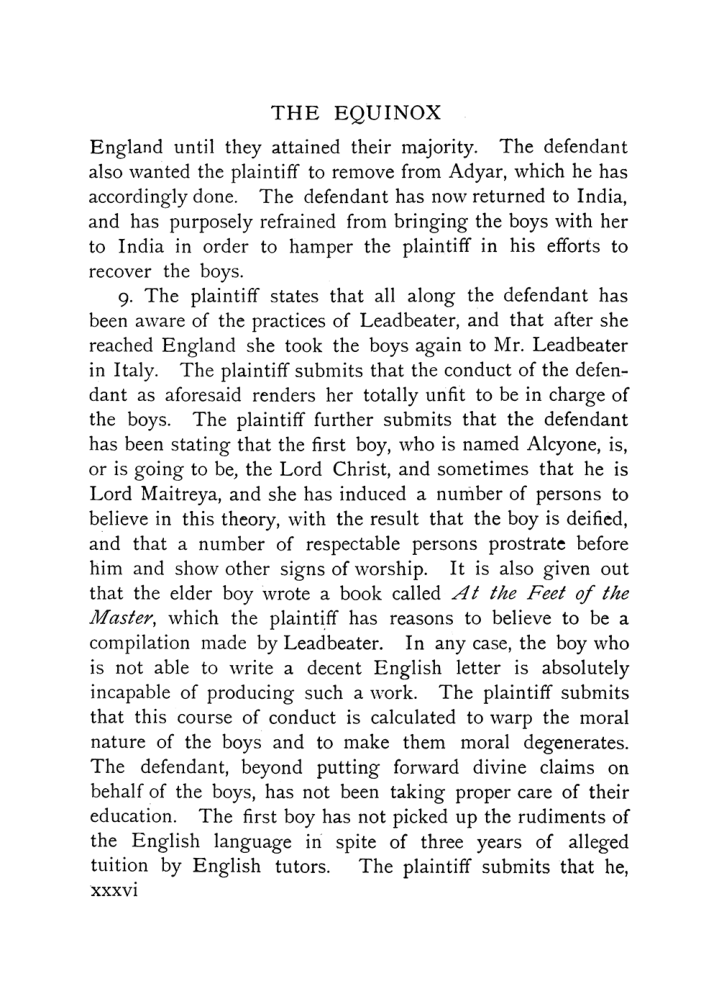 Original scan of The Equinox (Volume I, Number X), PDF page 36