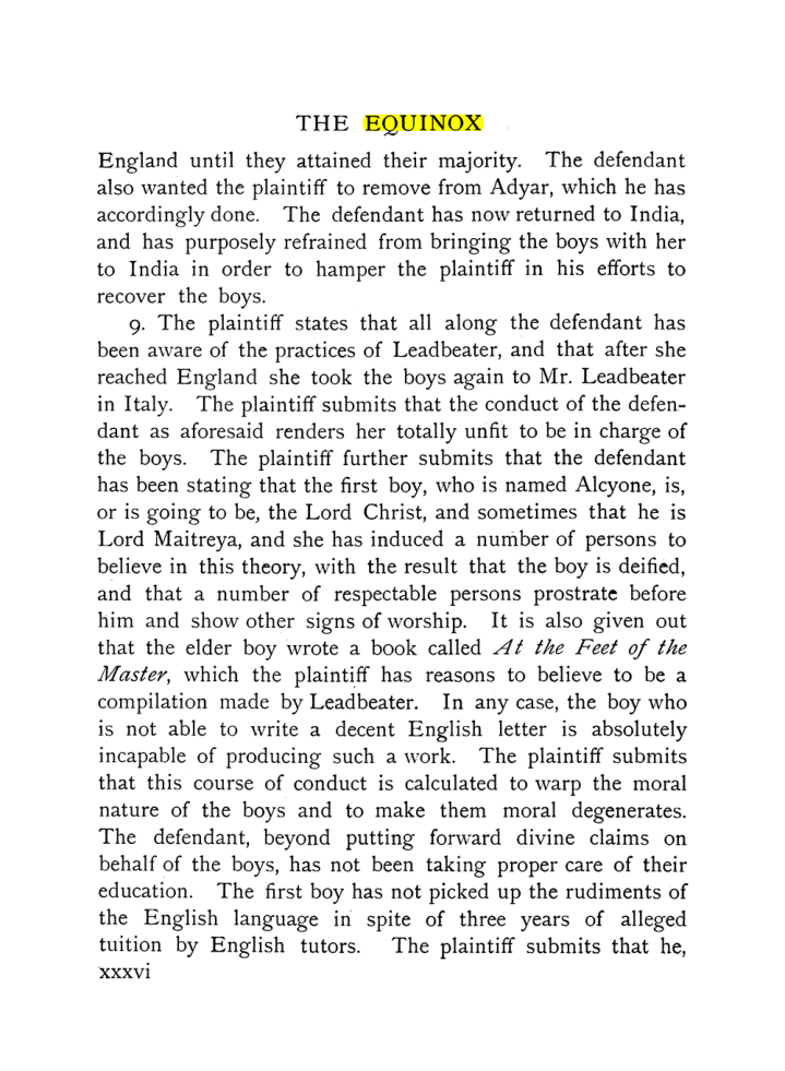 Original scan of The Equinox (Volume I, Number X), PDF page 36