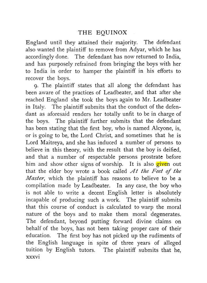 Original scan of The Equinox (Volume I, Number X), PDF page 36
