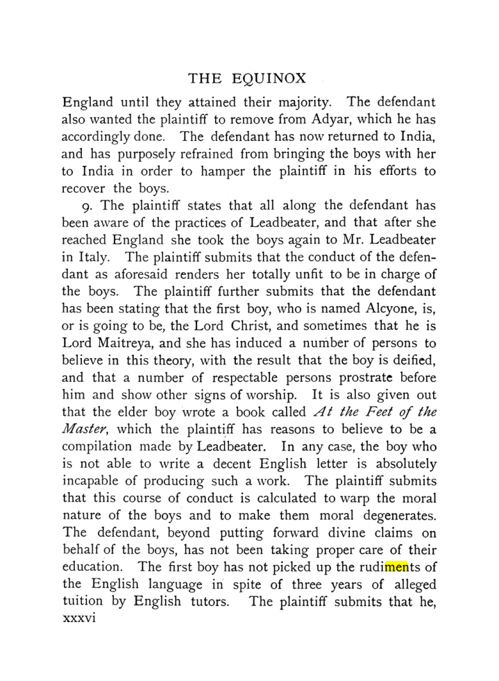 Original scan of The Equinox (Volume I, Number X), PDF page 36