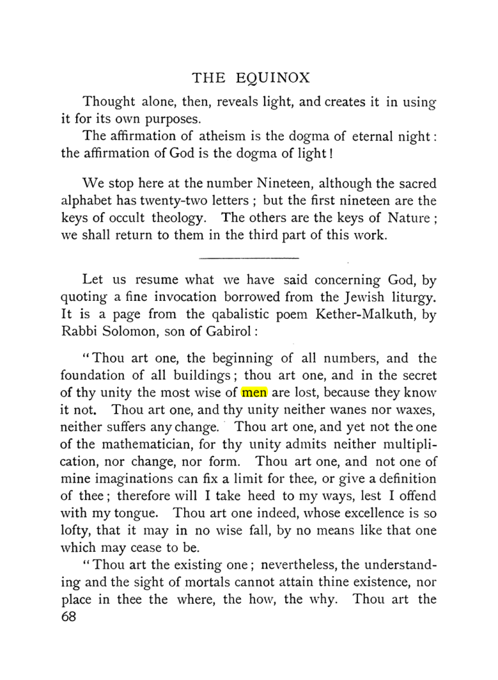 Original scan of The Equinox (Volume I, Number X), PDF page 366
