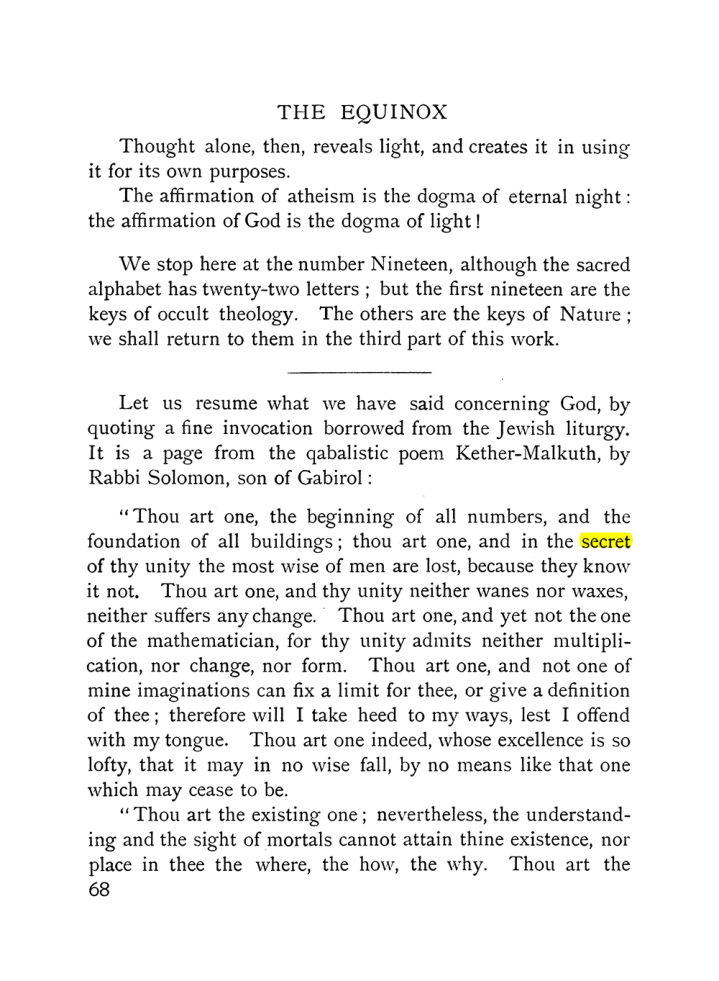 Original scan of The Equinox (Volume I, Number X), PDF page 366