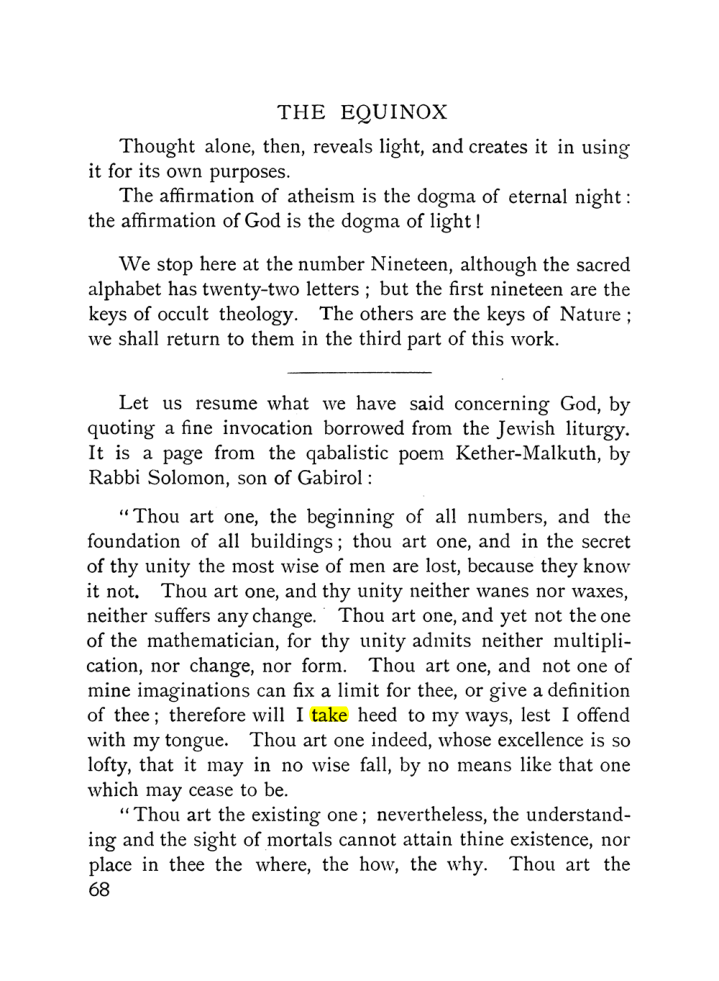 Original scan of The Equinox (Volume I, Number X), PDF page 366