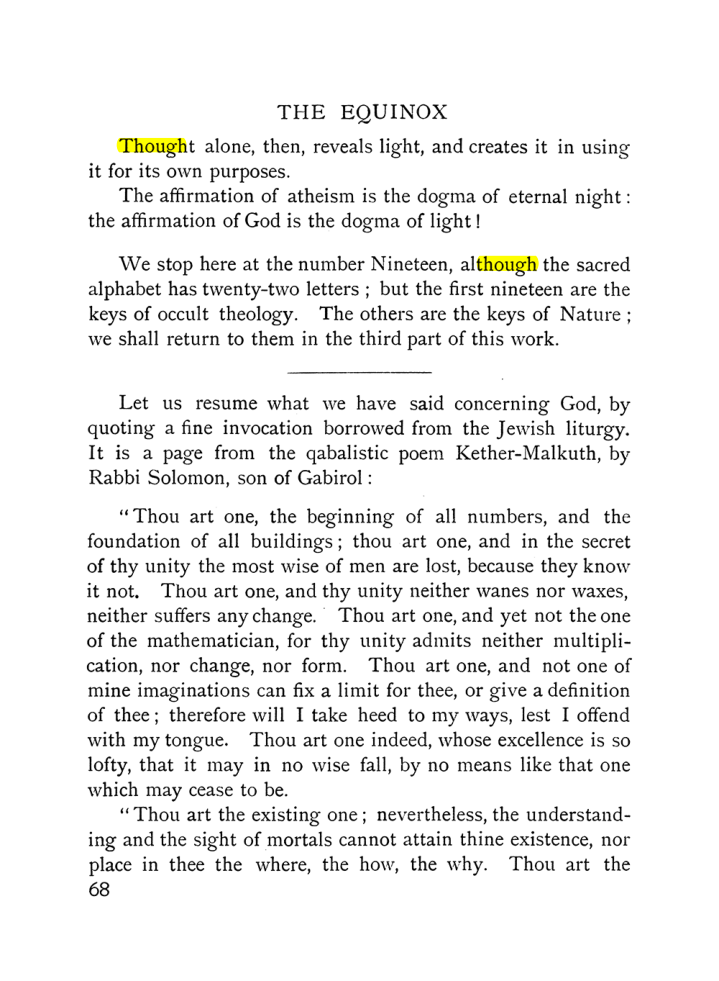 Original scan of The Equinox (Volume I, Number X), PDF page 366